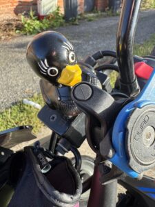 Linda’s first ride